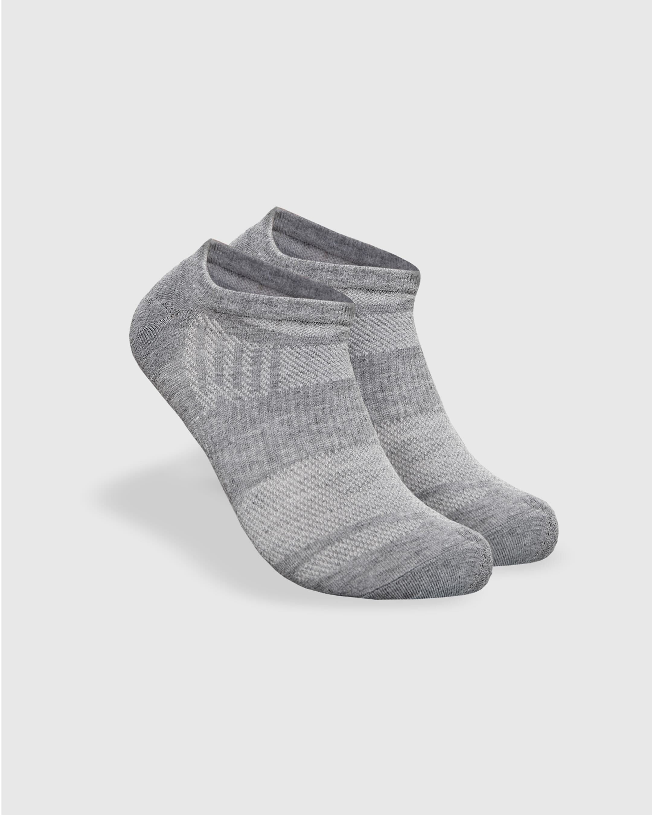 Heather Gray Ankle Sock Single