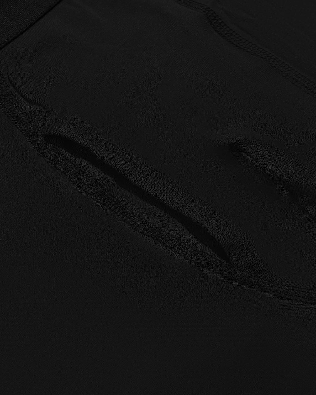 Black Boxer Briefs W/ Fly 6-Pack