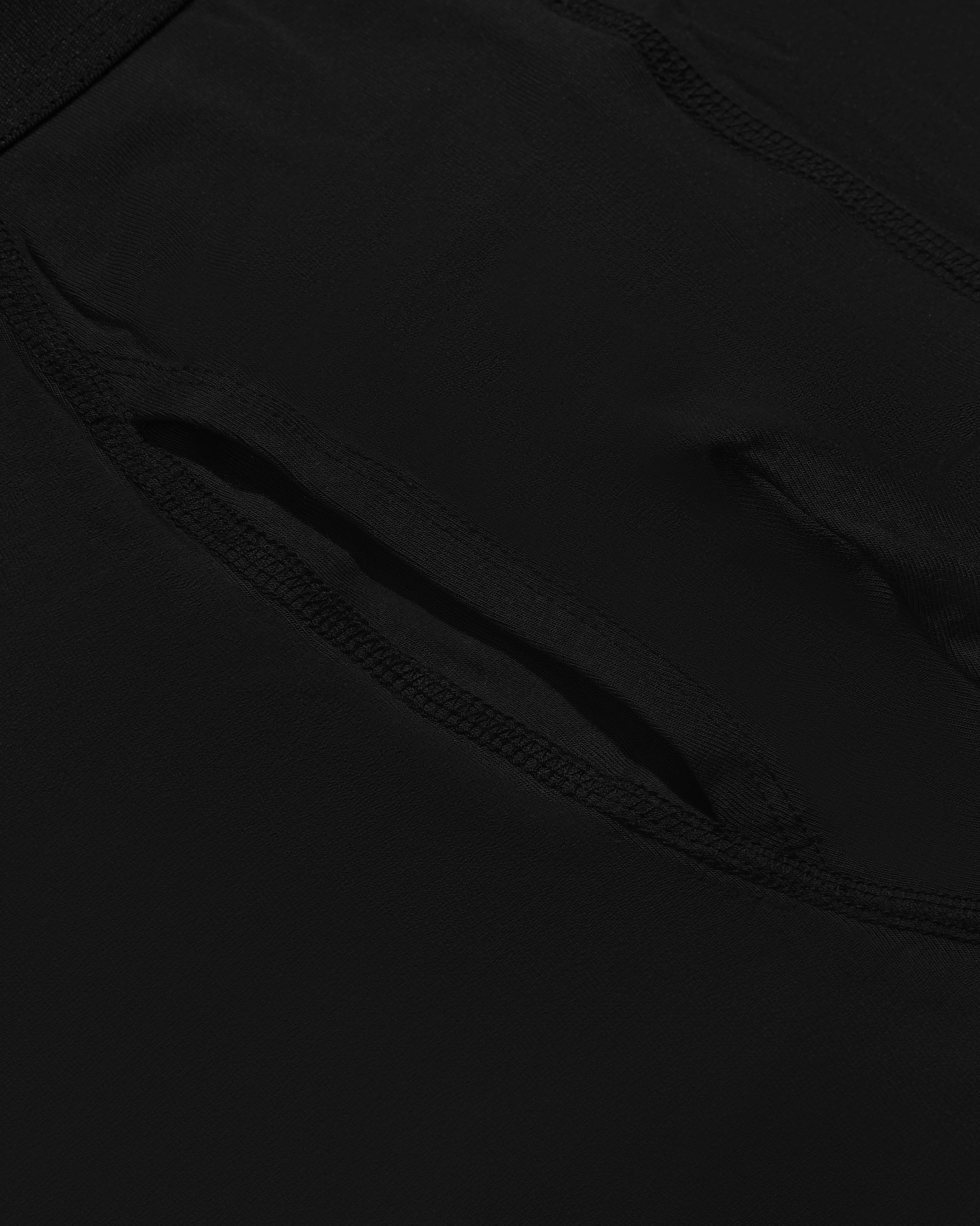 Black Boxer Briefs W/ Fly 3-Pack