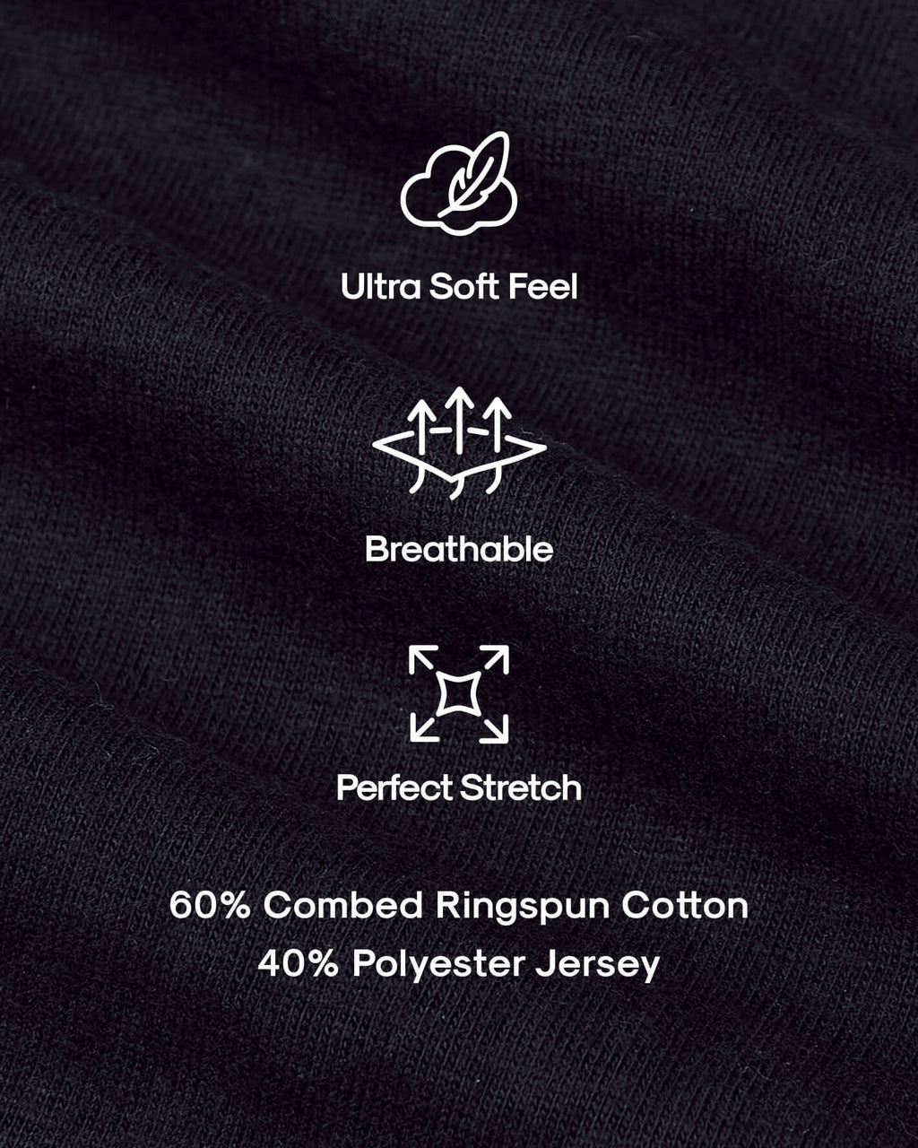 Black Classic Long Sleeve Crew Neck 10-Pack