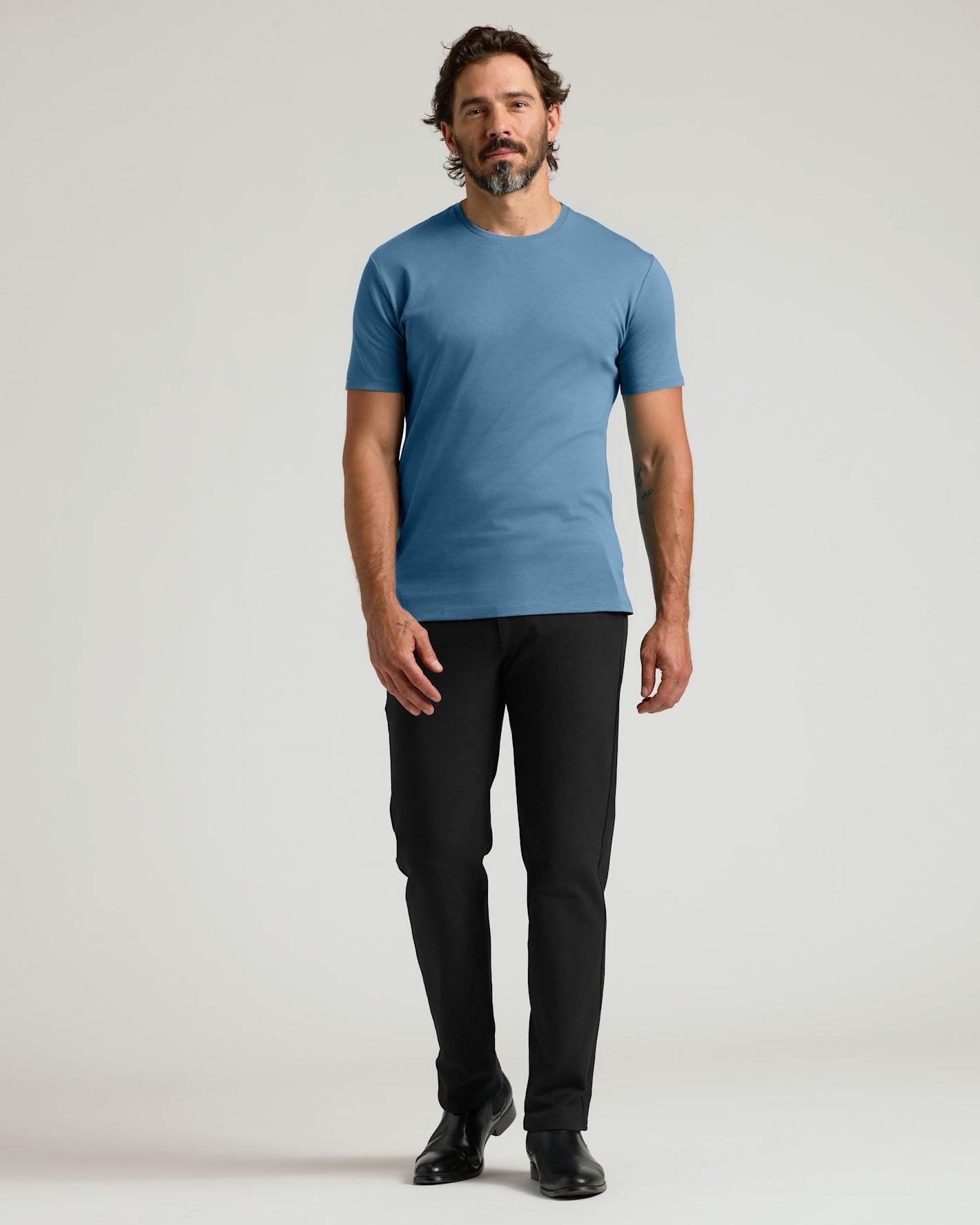 Pima Cotton Blend Crew 4-Pack