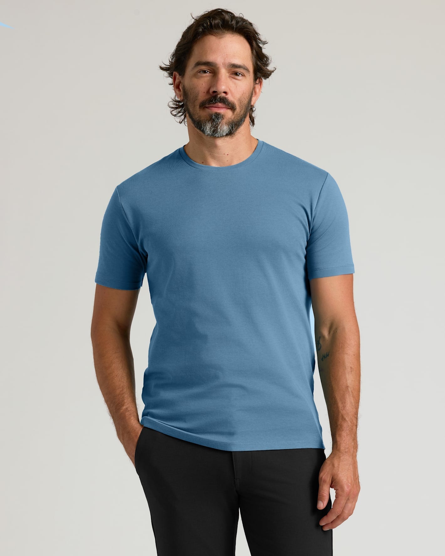 Bluefin Pima Cotton Blend Crew