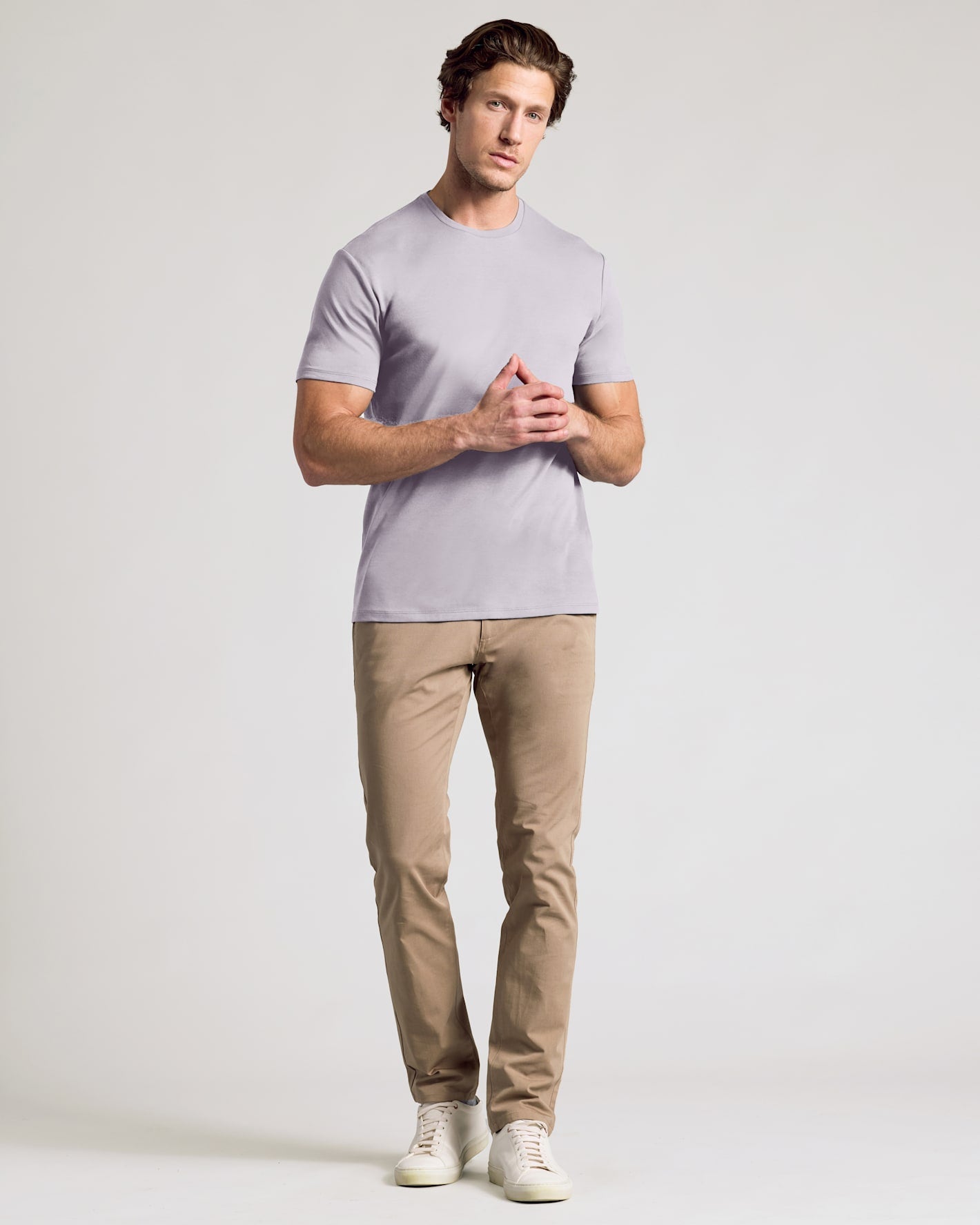 Pima Cotton Blend Crew 2-Pack
