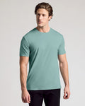 Stormy Sea Pima Cotton Blend Crew
