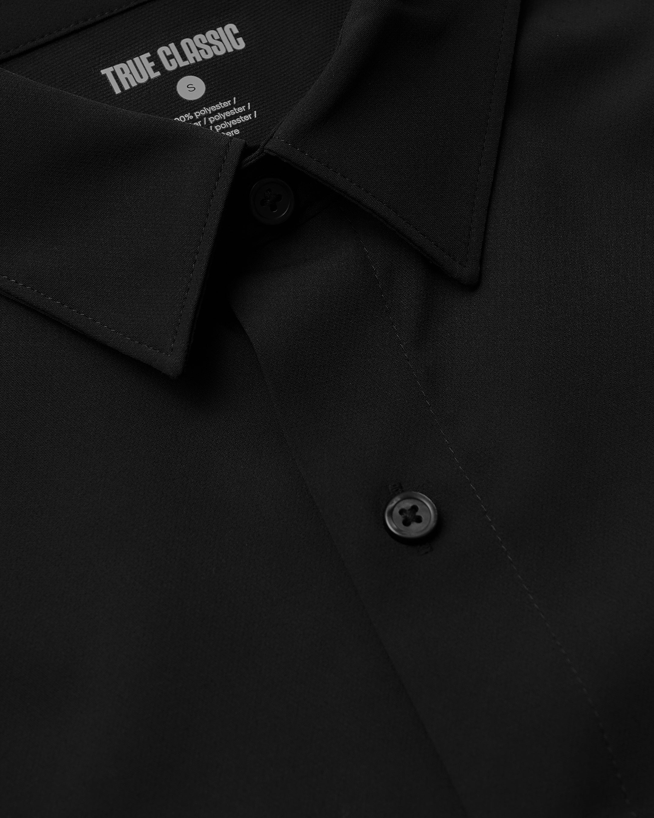 All Black Short Sleeve Performance Dress Shirt 2-Pack