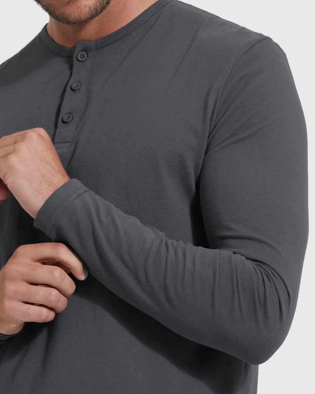 All Carbon Classic Henley 3-Pack