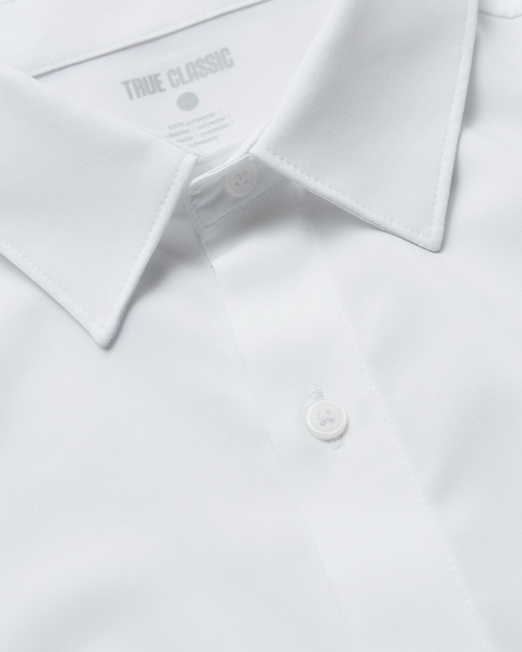 All White Long Sleeve Performance Dress Shirt 2-Pack