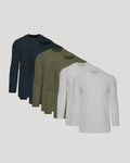 Tall Classic Long Sleeve Crew 6-Pack