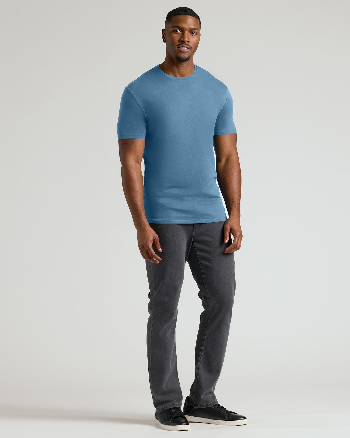 Tall Pima Cotton Blend Crew 2-Pack