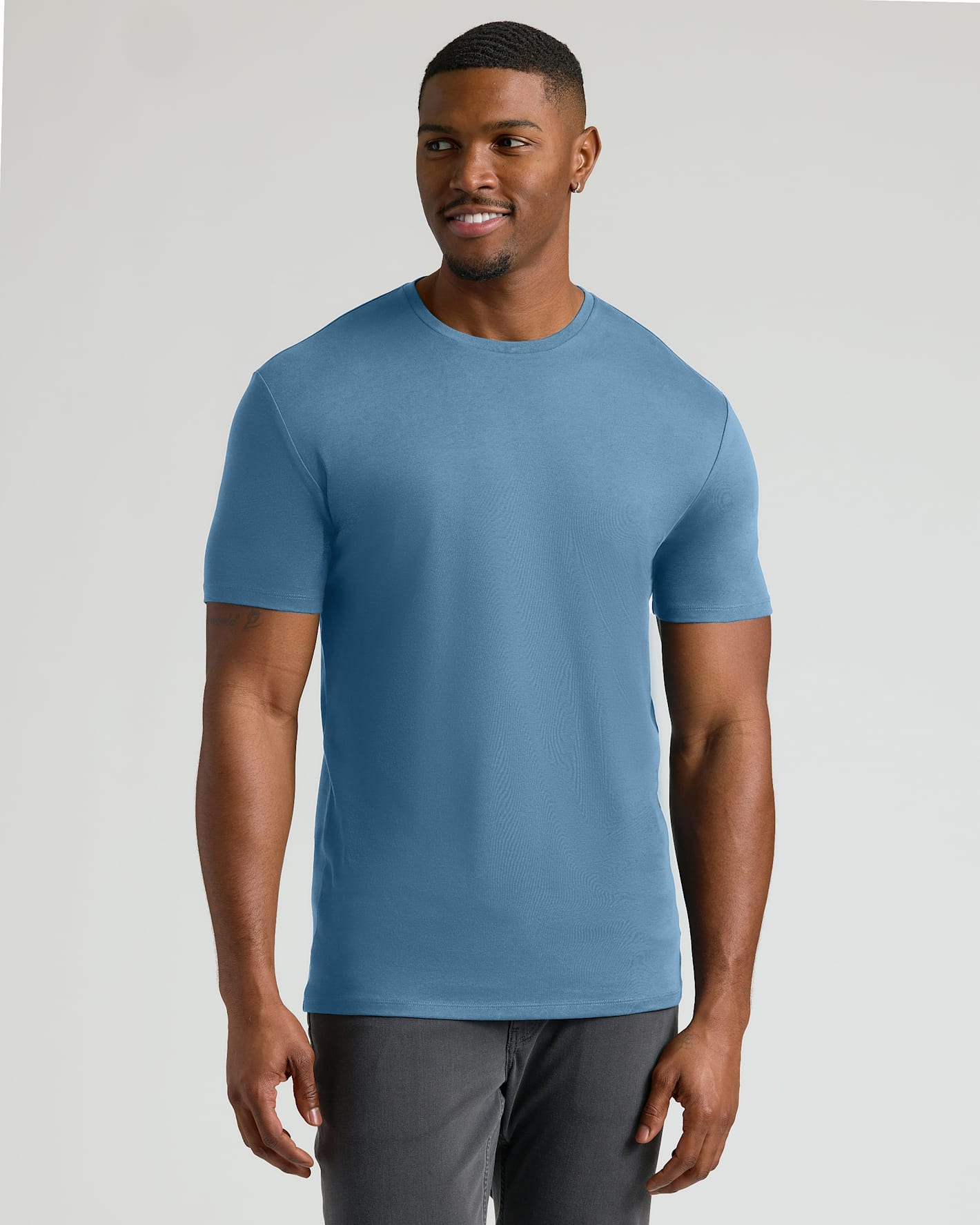 Tall Pima Cotton Blend Crew 4-Pack