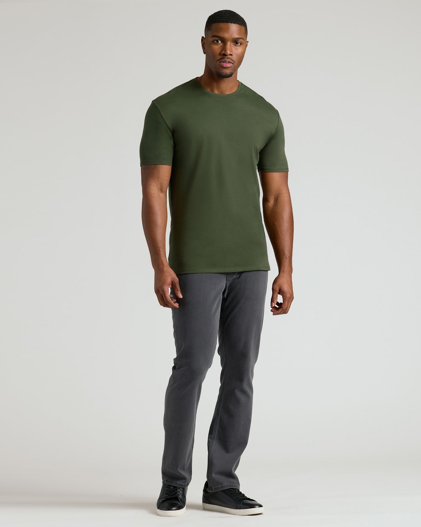 Grove Tall Pima Cotton Blend Crew