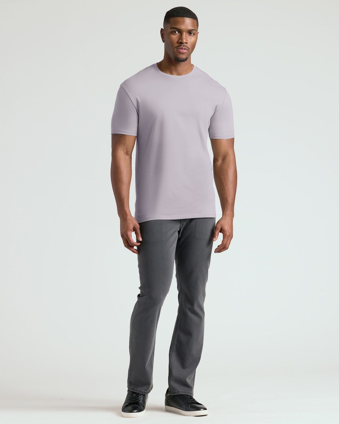 Tall Pima Cotton Blend Crew 2-Pack
