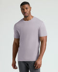 Minimal Gray Tall Pima Cotton Blend Crew