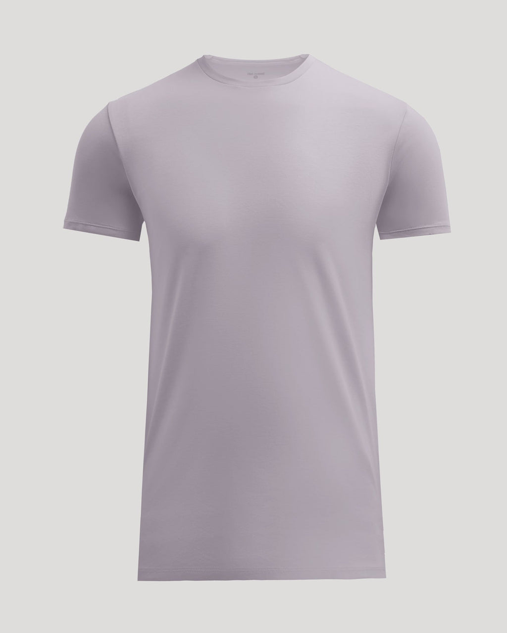 Minimal Gray Tall Pima Cotton Blend Crew