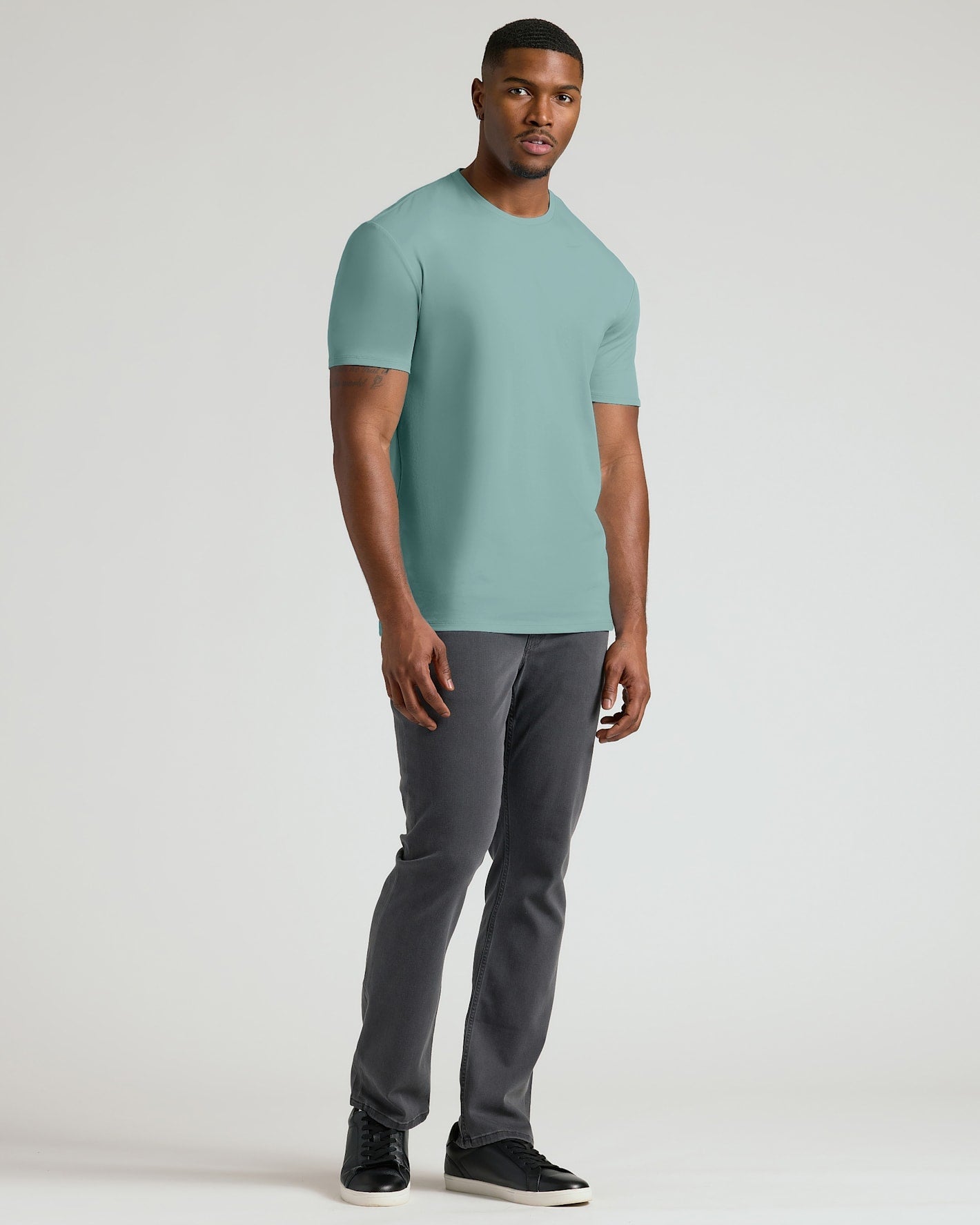 Tall Pima Cotton Blend Crew 2-Pack