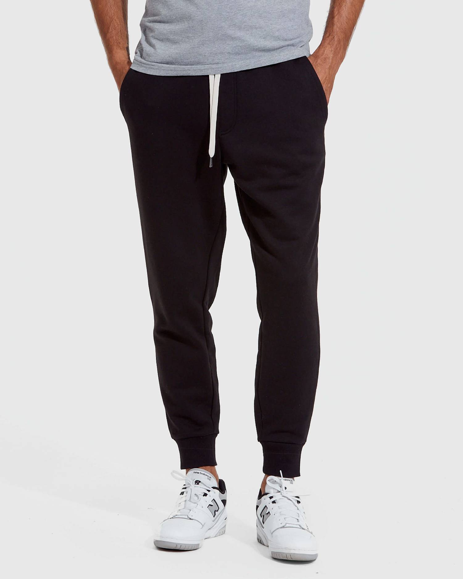 Black Fleece French Terry Joggers 2-Pack