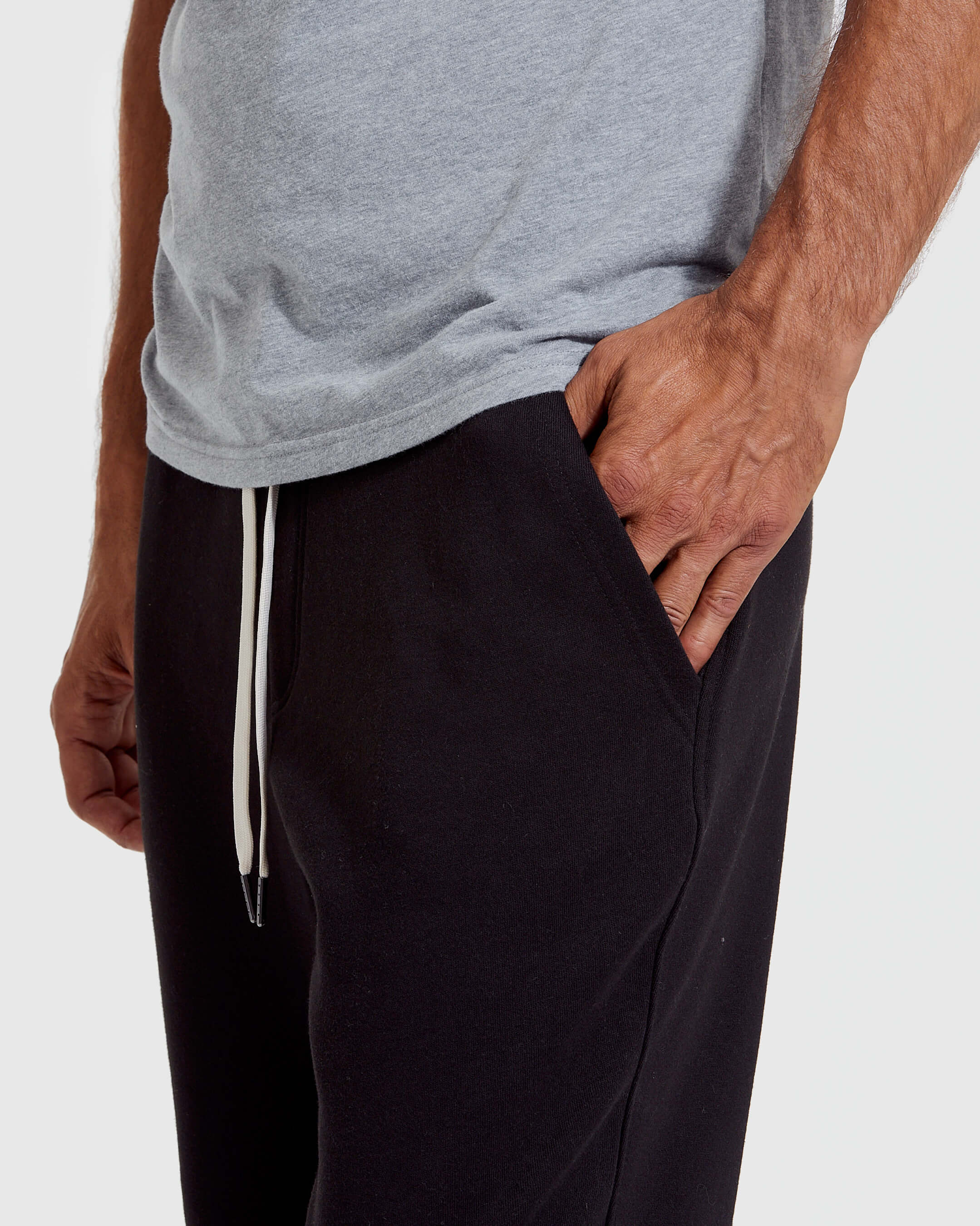 Black Full Zip Fleece Hoodie & Jogger 2-Pack