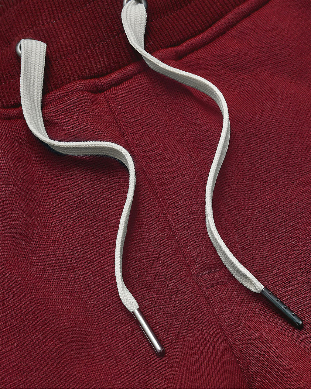 Dark Maroon Fleece French Terry Joggers