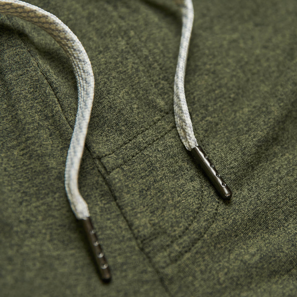 Dark Heather Military Green Active Comfort Short