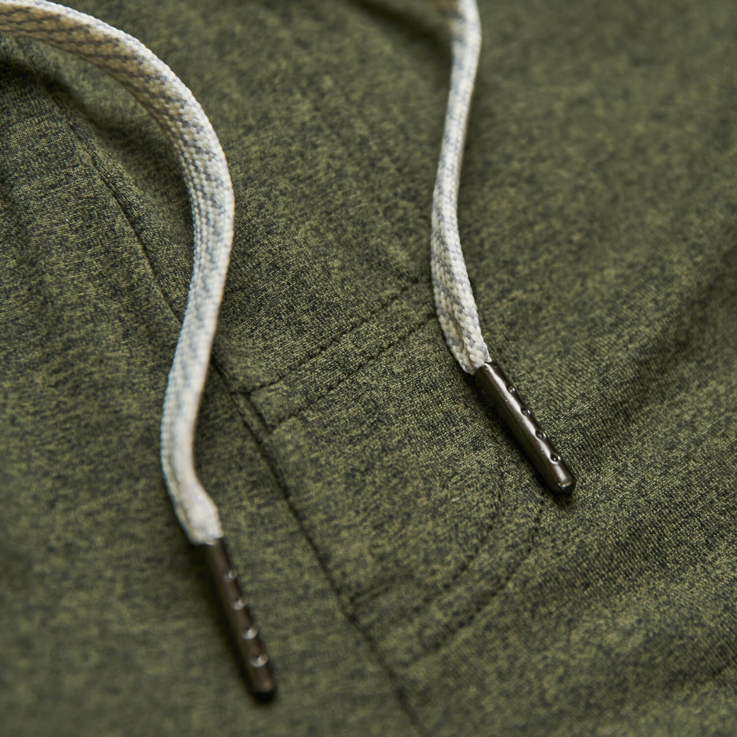 Dark Heather Military Green Active Comfort Short