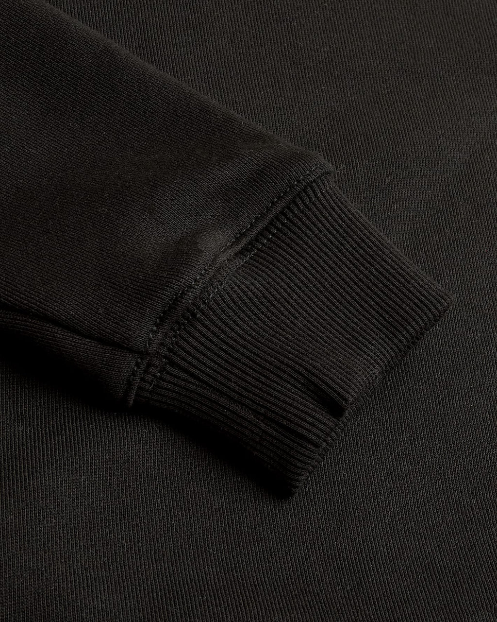 Boys' Black Fleece Crew Neck