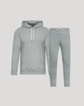 Dark Heather Gray Pullover Fleece Hoodie & Jogger 2-Pack