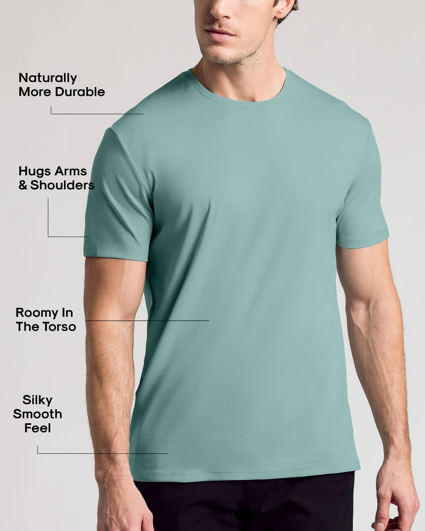Pima Cotton Blend Crew 7-Pack