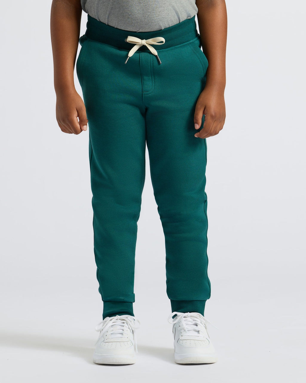 Boys Deep Emerald Full Zip Fleece Hoodie & Jogger 2-Pack