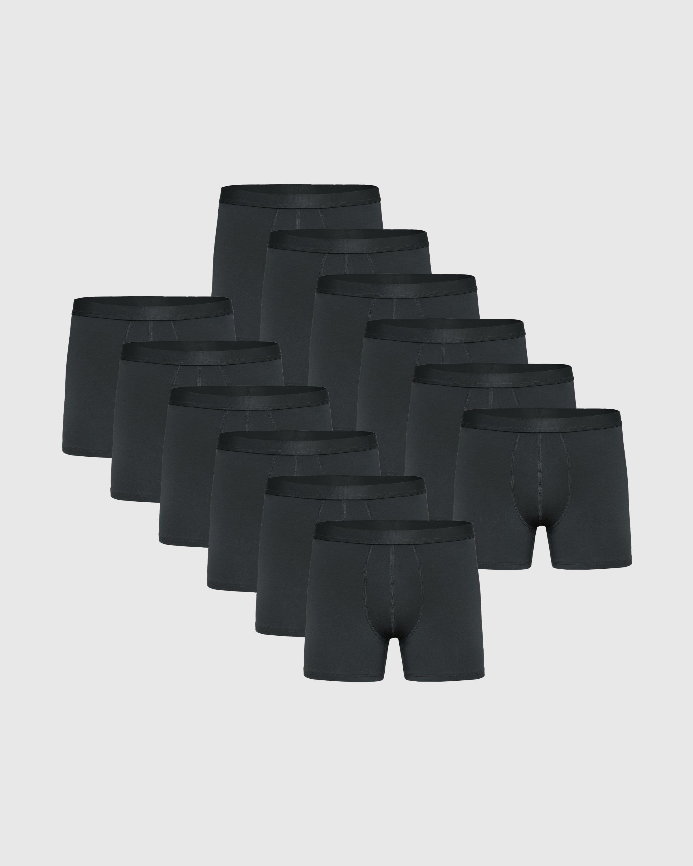 Carbon Boxer Trunks 12-Pack