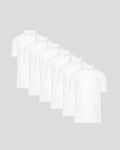 All White Active Polo 6-Pack