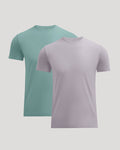 Pima Cotton Blend Crew 2-Pack