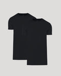 Tall Pima Cotton Blend Crew 2-Pack