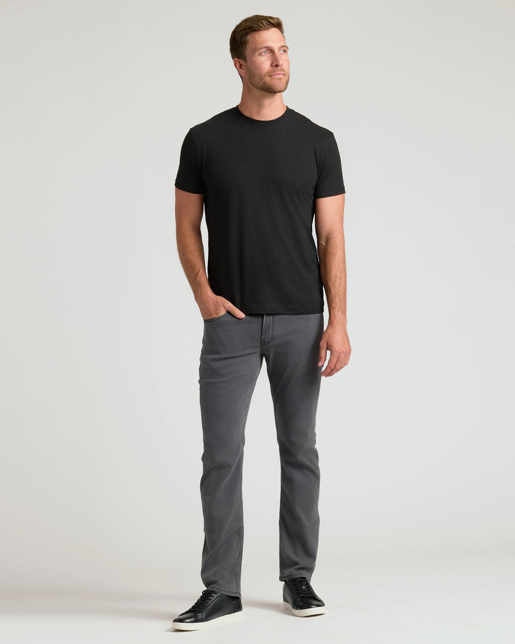 Black and White Crew Neck 10-Pack