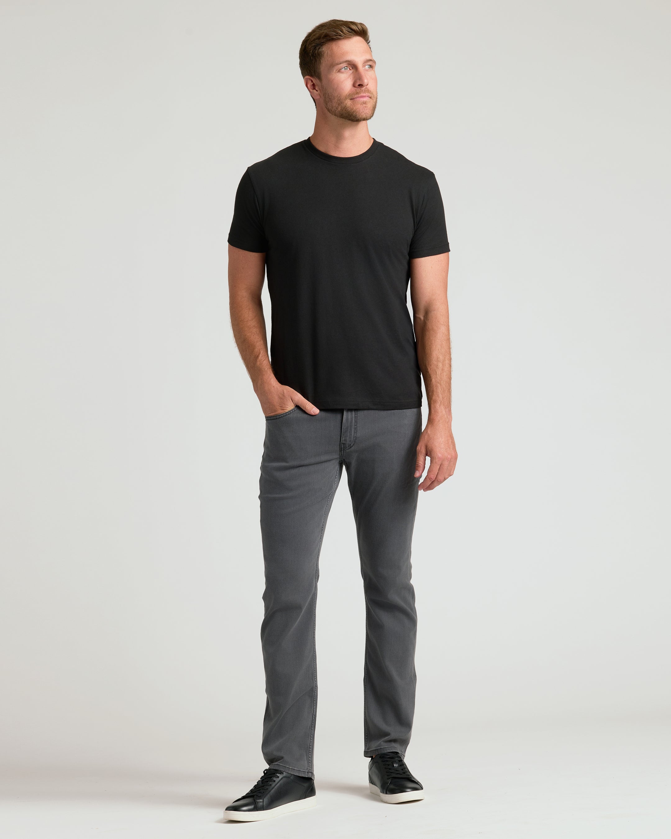 All Black Classic Crews 10-Pack