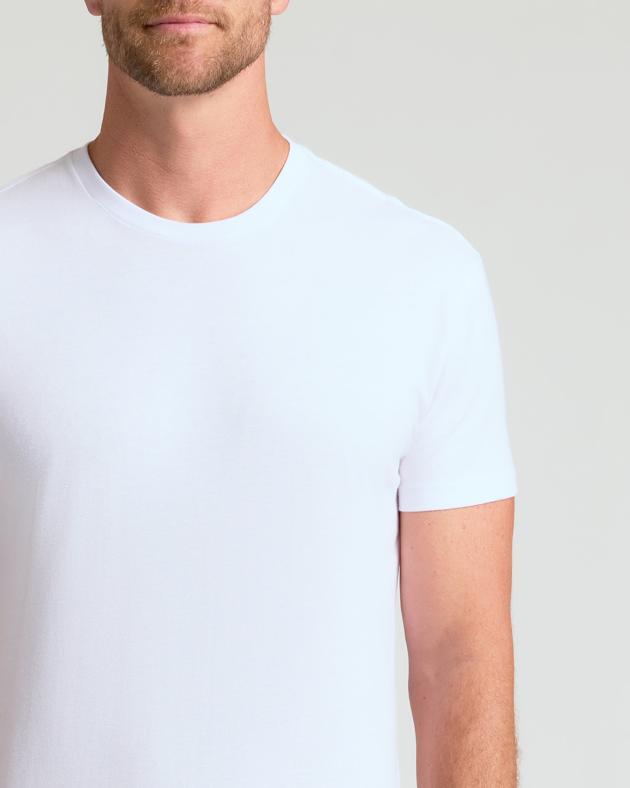 White Classic Crew Neck 3-Pack