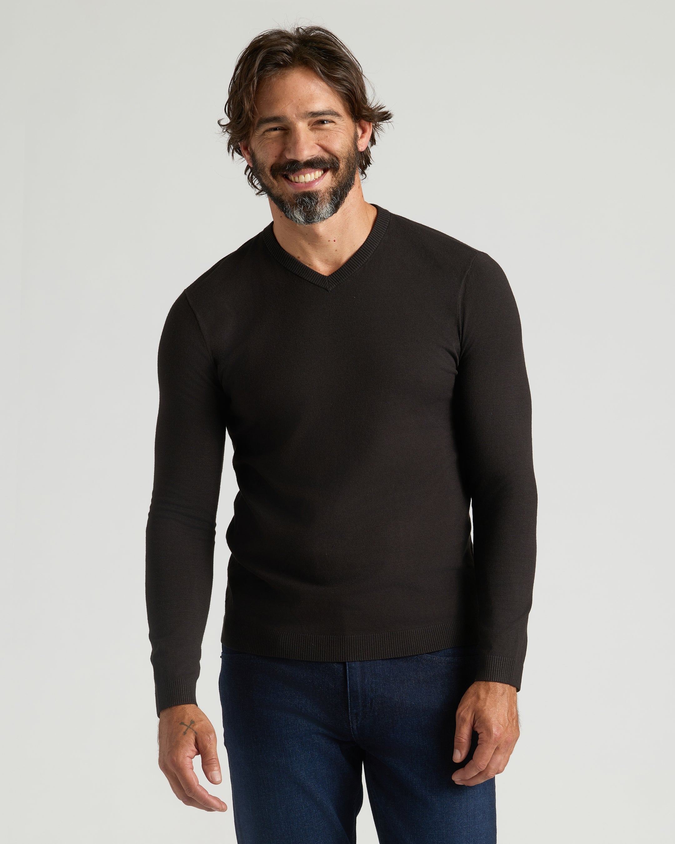 Dressy V-Neck Sweater 3-Pack
