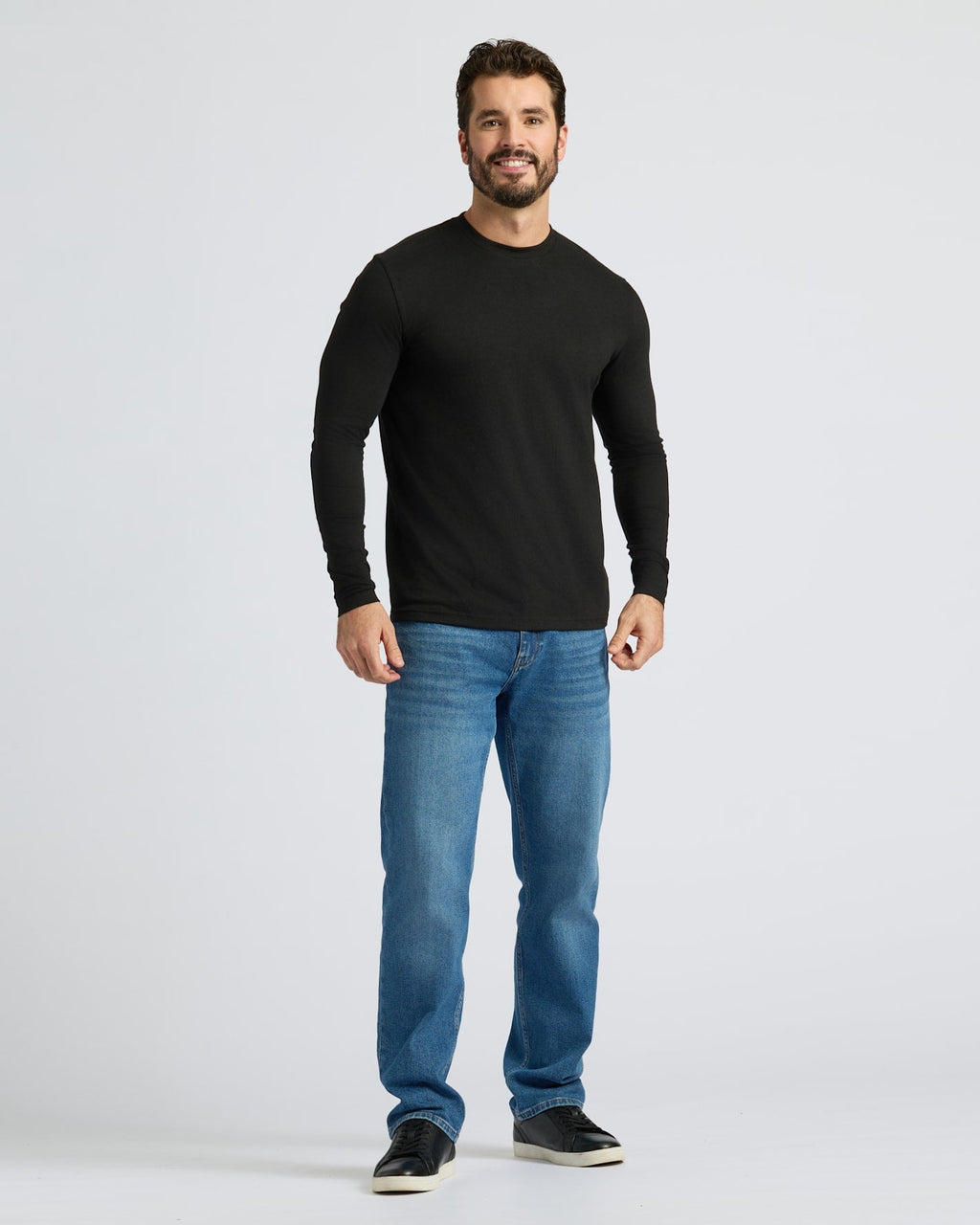Classic Long Sleeve Crew Neck 3-Pack