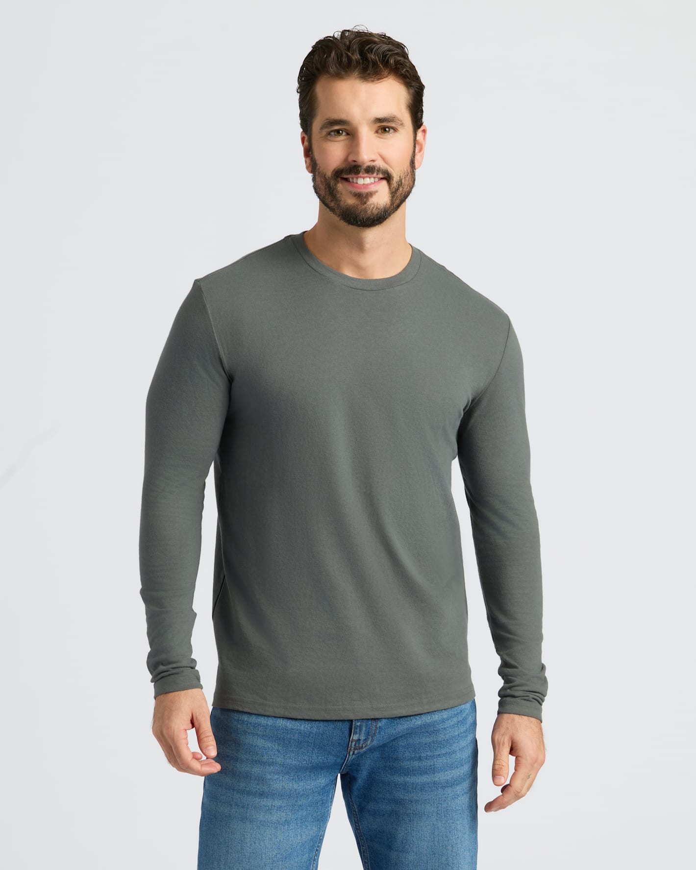 Core Long Sleeve Crew Neck T-Shirt 3-Pack