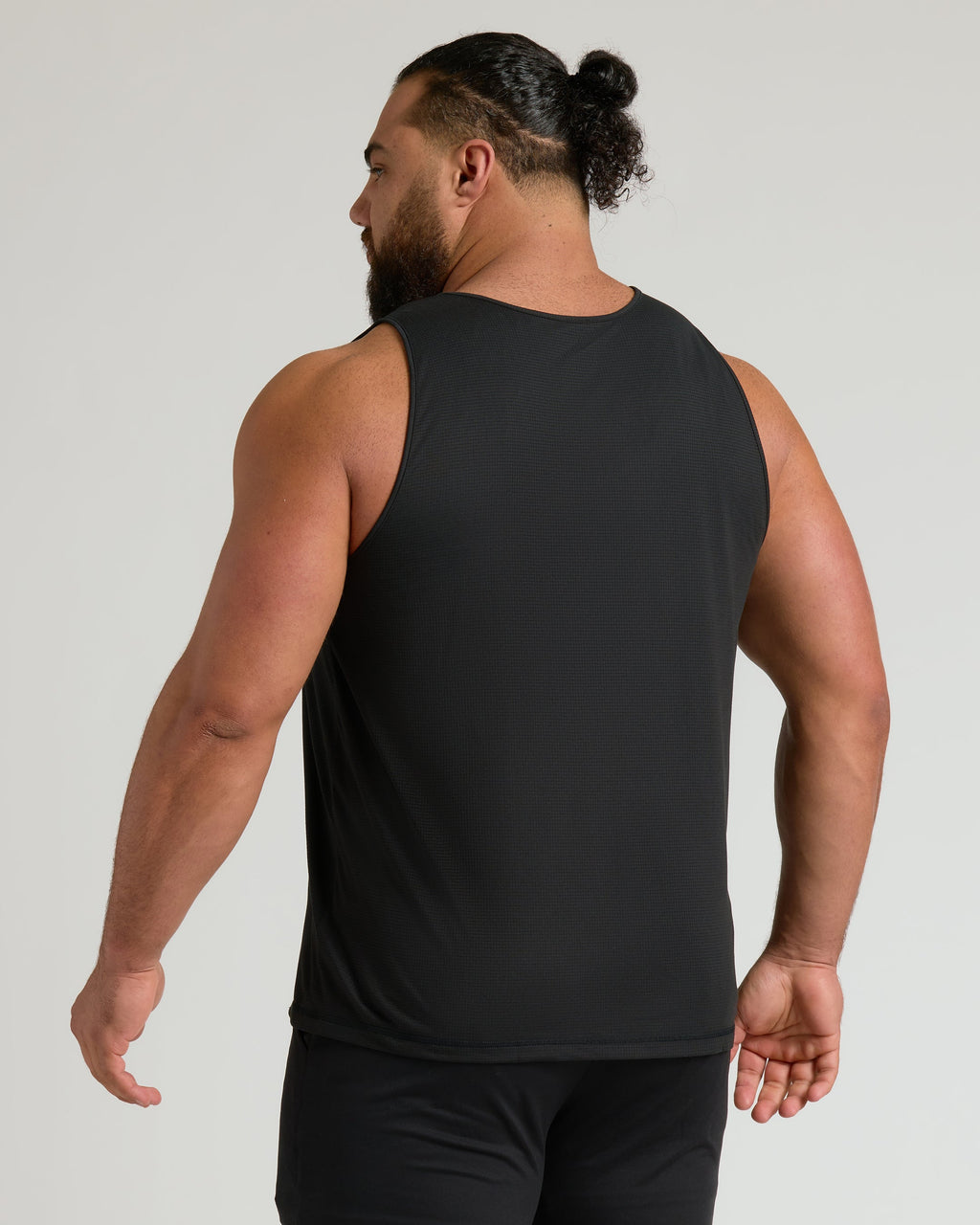 Black & Navy Sleeveless Active Mesh Tank 2-Pack