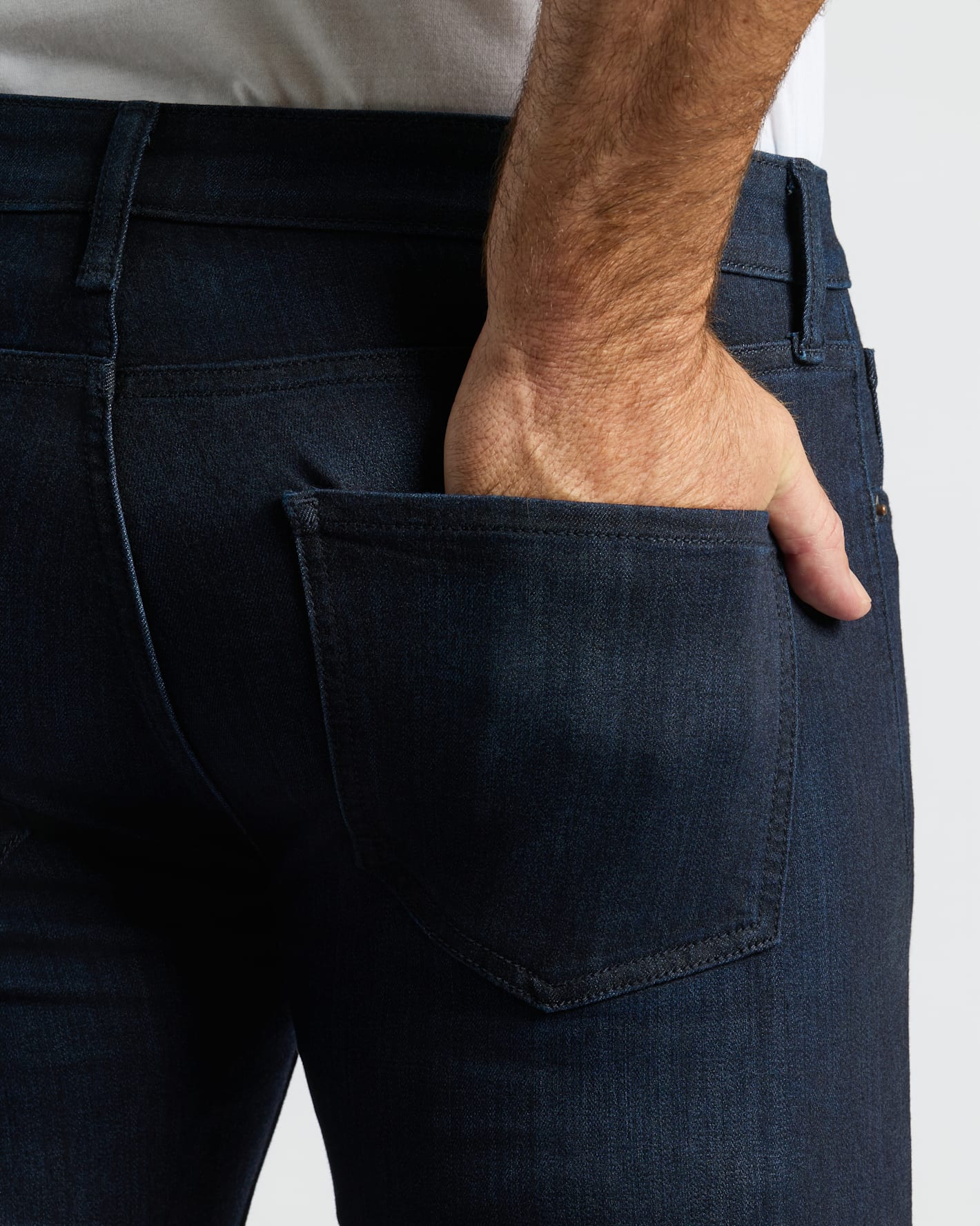 Indigo Wash Slim Comfort Stretch Jeans - Combined Sizing