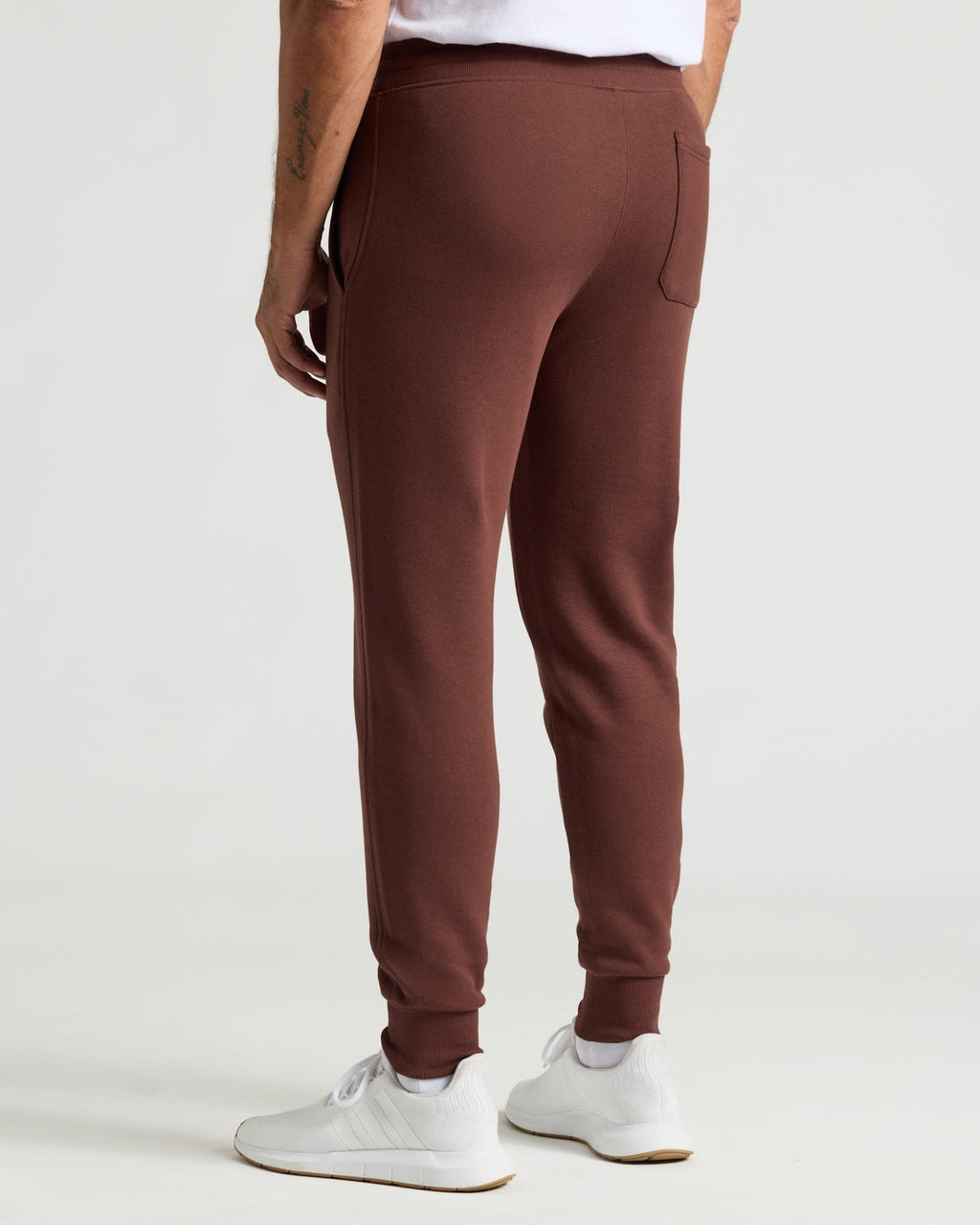 Carob Quarter Zip Fleece Sweatshirt & Jogger 2-Pack