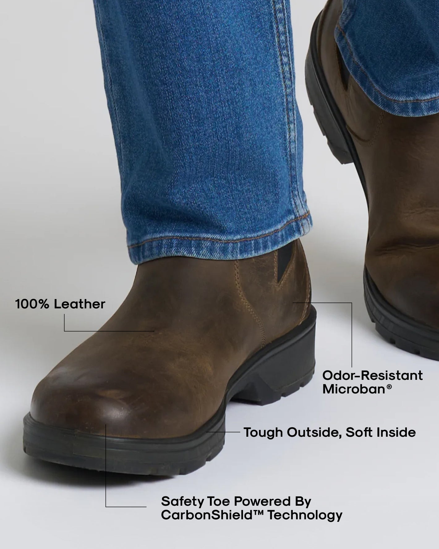 True Classictees x Timberland Pro Chelsea Boots