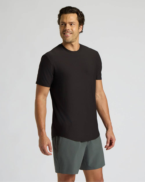 Active Curved Hem Crew 3-Pack