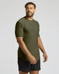 Grove Tall Active Curved Hem Crew