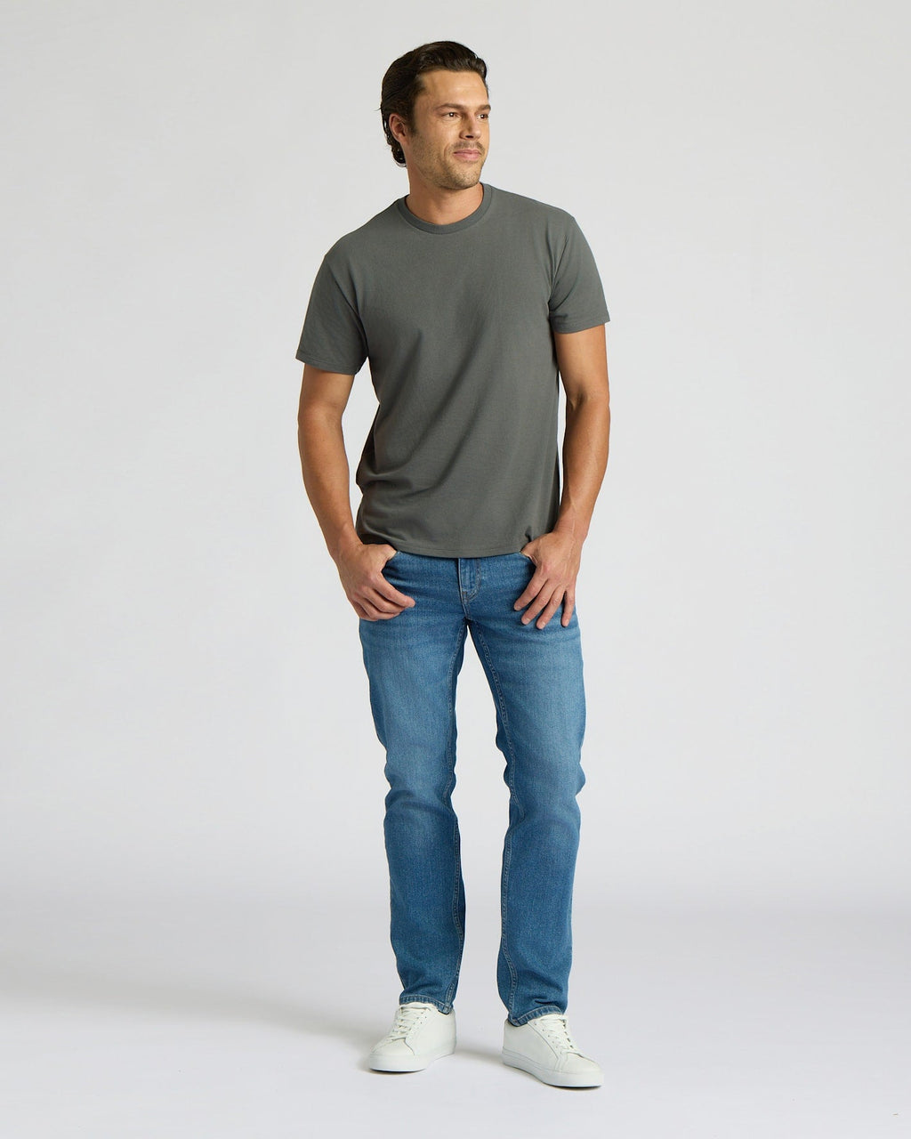 Carbon Short Classic Crew Neck