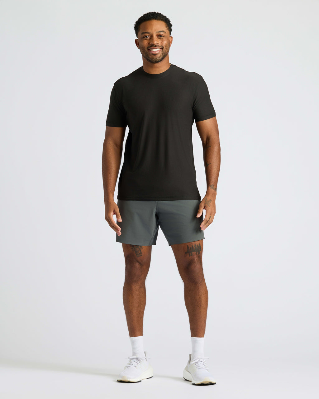 Black & White Active Crew 10-Pack