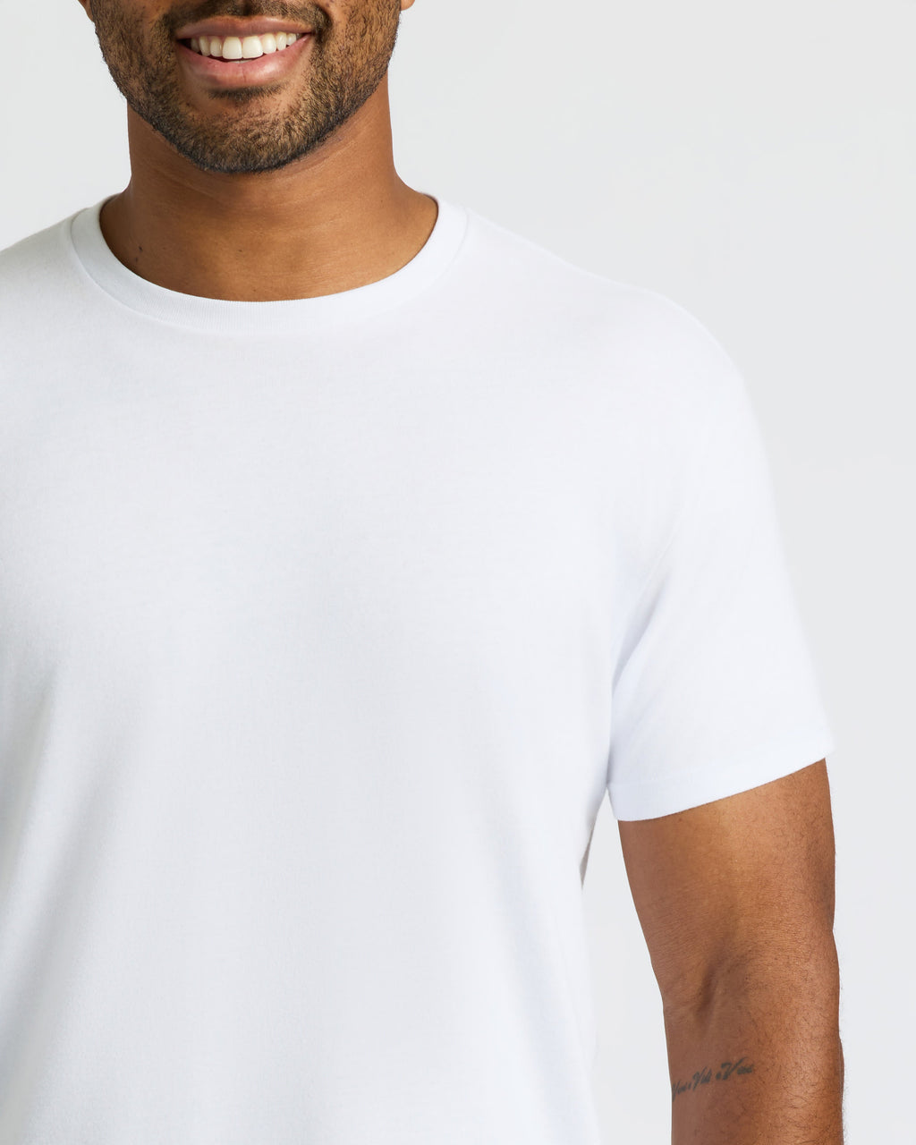 Classic Curved Hem Crew Neck 3-Pack