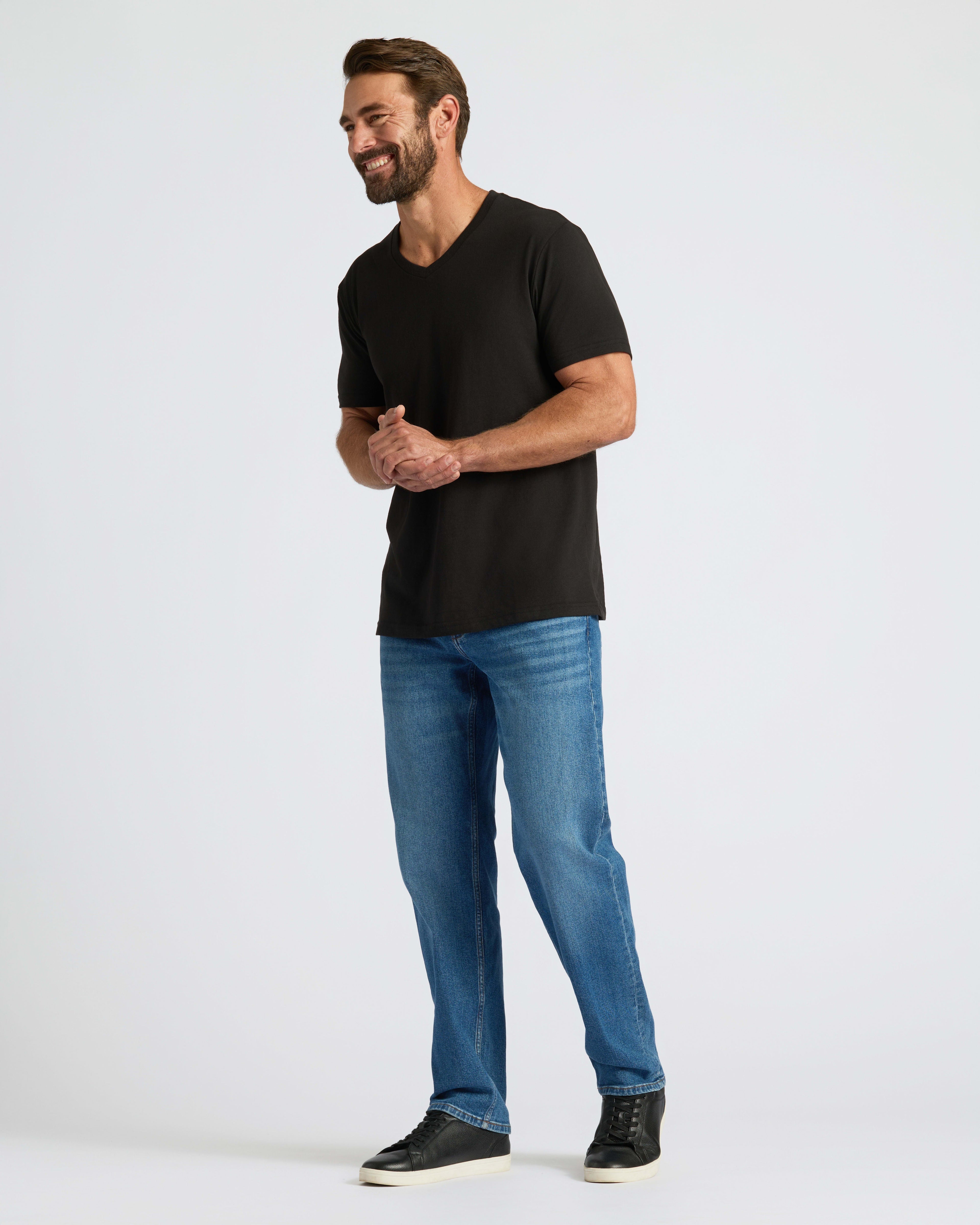 Black & White V-Neck 10-Pack