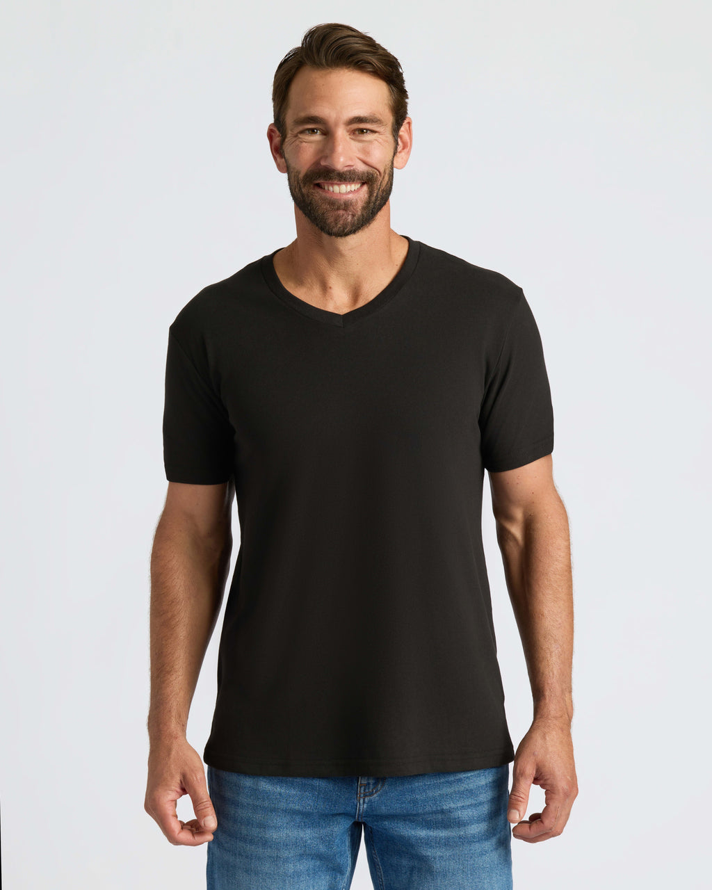 Black Classic V-Neck 3-Pack