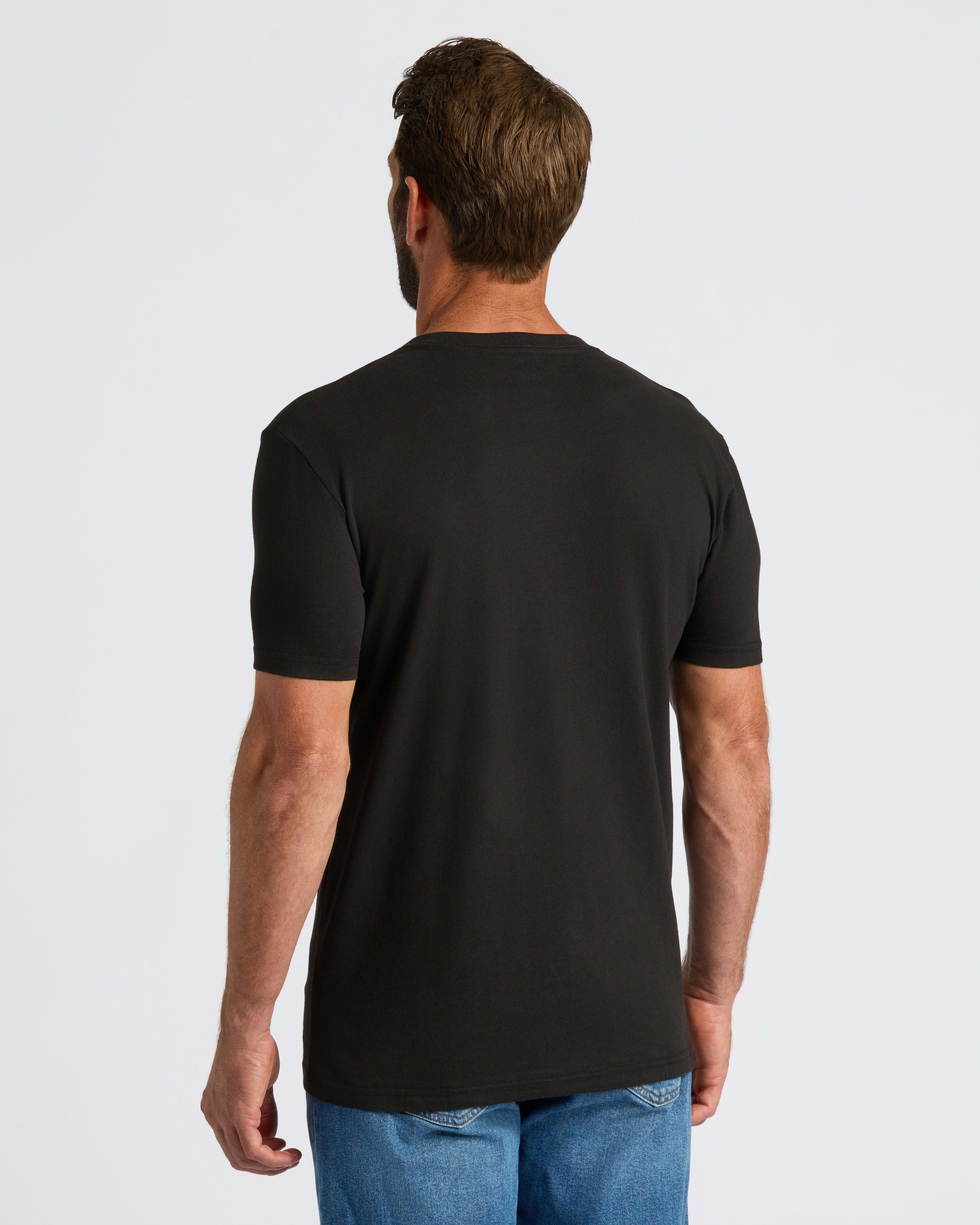 Black Classic V-Neck 3-Pack